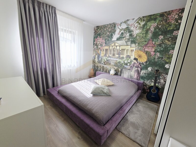 Complex Paladin, Corbeanca, 4 camere de inchiriat, mobilat complet, terasa.