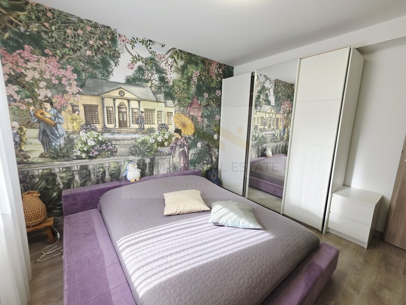 Complex Paladin, Corbeanca, 4 camere de inchiriat, mobilat complet, terasa.